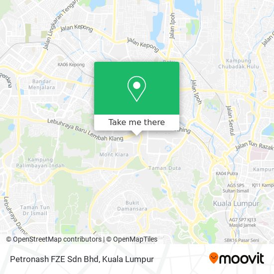 Petronash FZE Sdn Bhd map