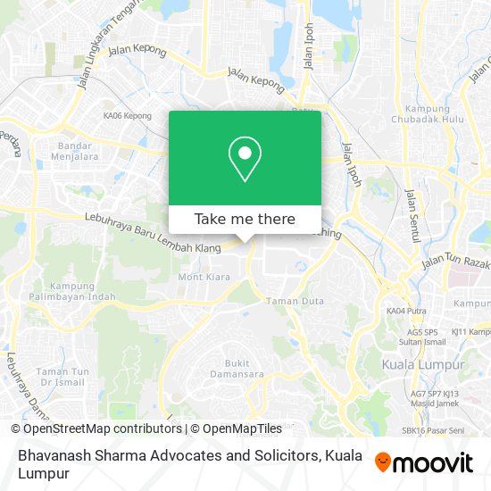 Bhavanash Sharma Advocates and Solicitors map