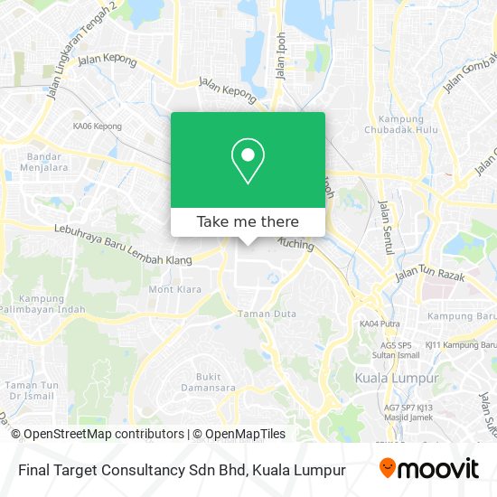 Peta Final Target Consultancy Sdn Bhd
