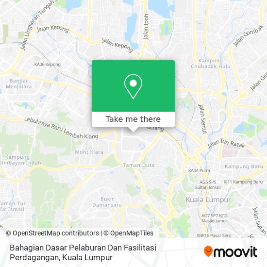 Bahagian Dasar Pelaburan Dan Fasilitasi Perdagangan map