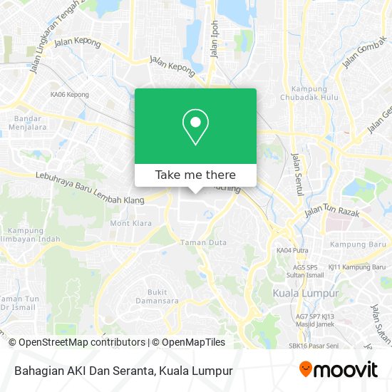 Peta Bahagian AKI Dan Seranta