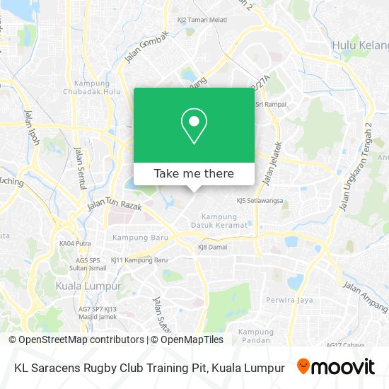 Peta KL Saracens Rugby Club Training Pit
