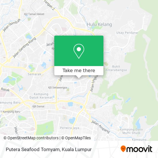 Putera Seafood Tomyam map