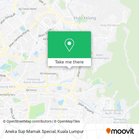 Aneka Sup Mamak Special map