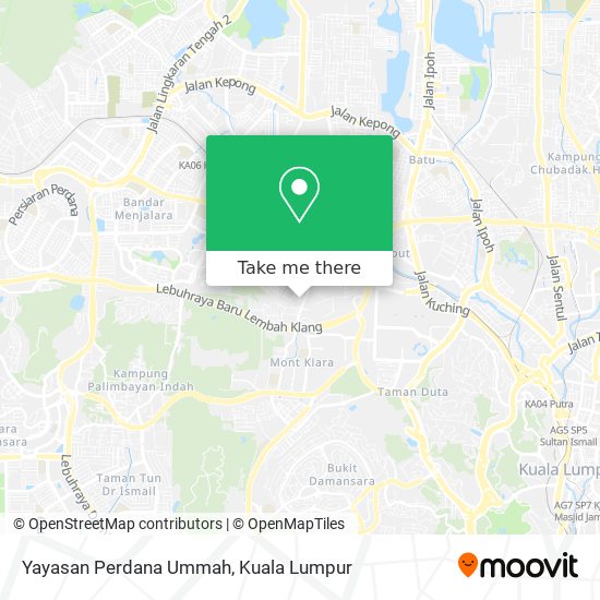 Yayasan Perdana Ummah map