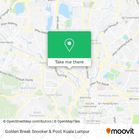 Golden Break Snooker & Pool map