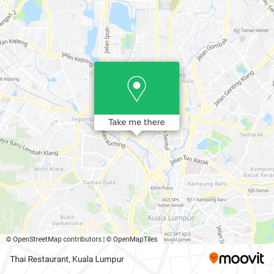 Thai Restaurant map