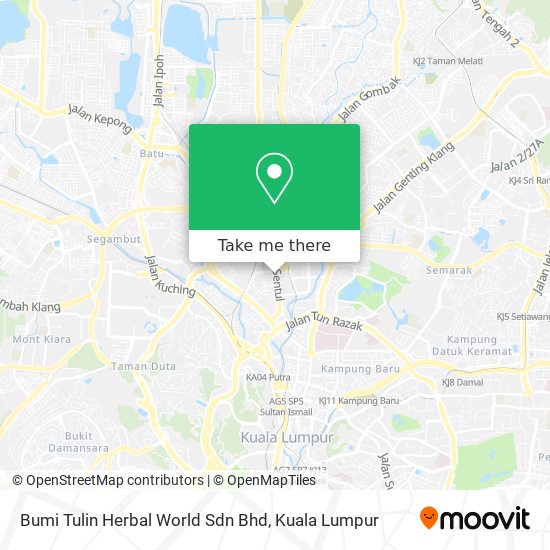 Bumi Tulin Herbal World Sdn Bhd map