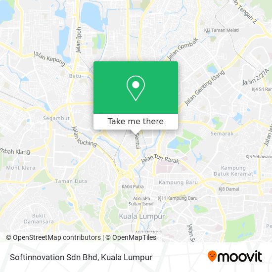 Softinnovation Sdn Bhd map