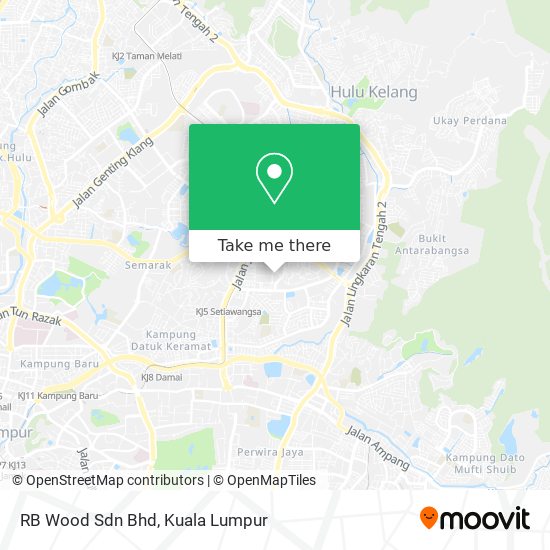 RB Wood Sdn Bhd map