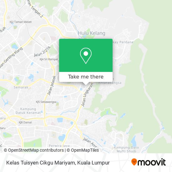 Kelas Tuisyen Cikgu Mariyam map