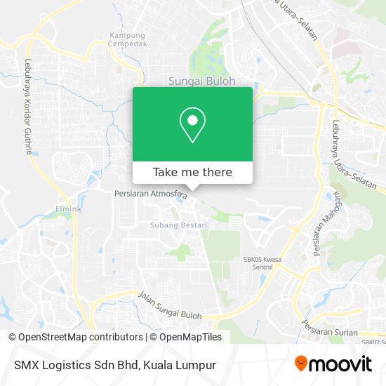 SMX Logistics Sdn Bhd map