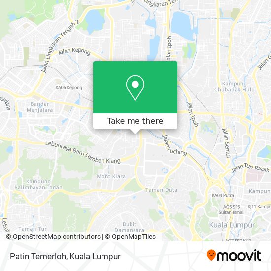 Patin Temerloh map