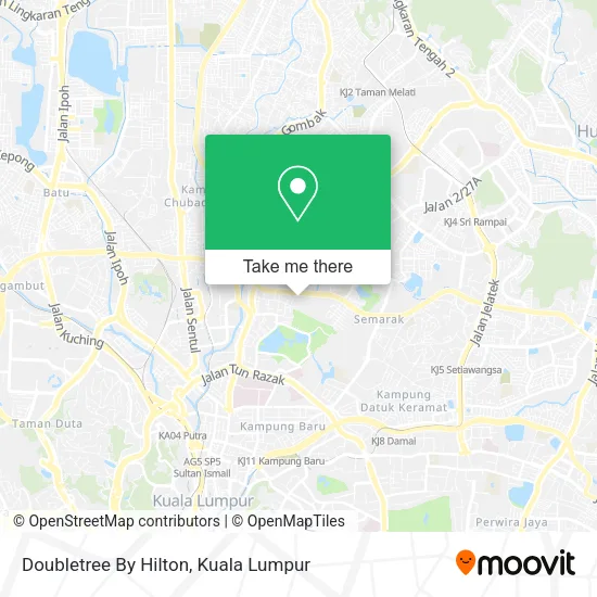 Doubletree By Hilton map