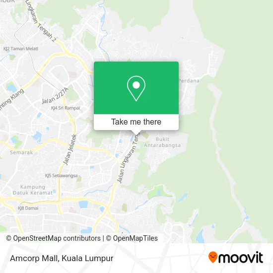 Amcorp Mall map
