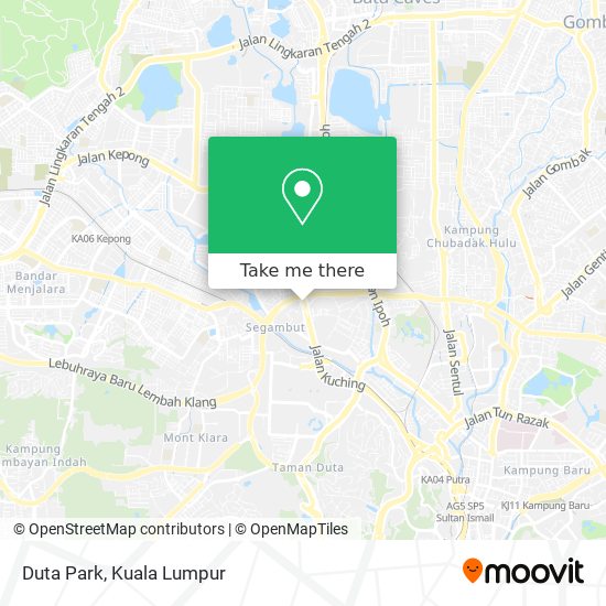 Duta Park map