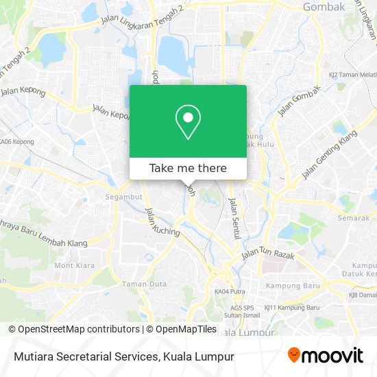 Mutiara Secretarial Services map
