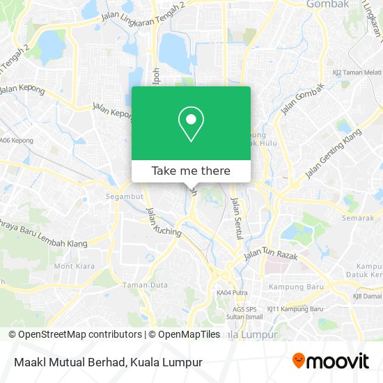 Peta Maakl Mutual Berhad