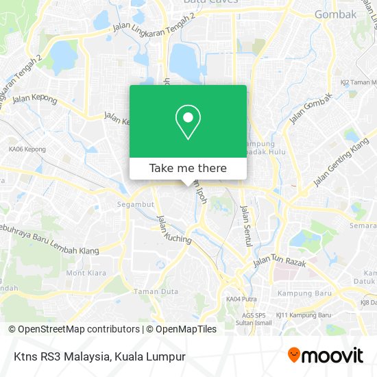 Ktns RS3 Malaysia map