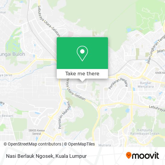 Nasi Berlauk Ngosek map