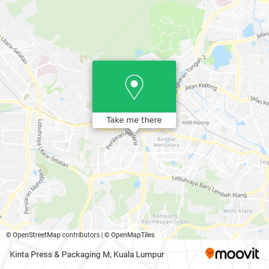 Kinta Press & Packaging M map