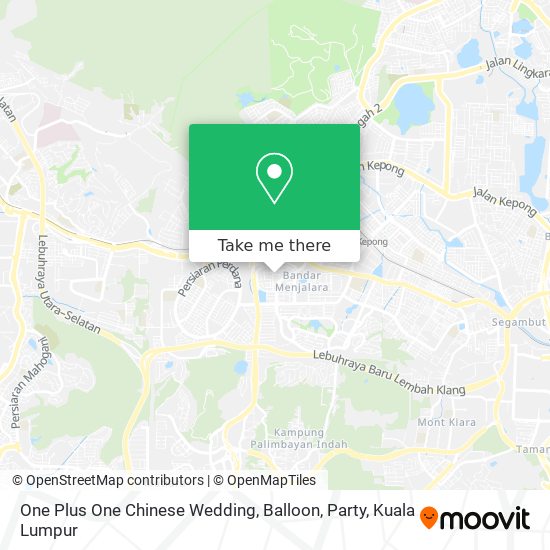 One Plus One Chinese Wedding, Balloon, Party map