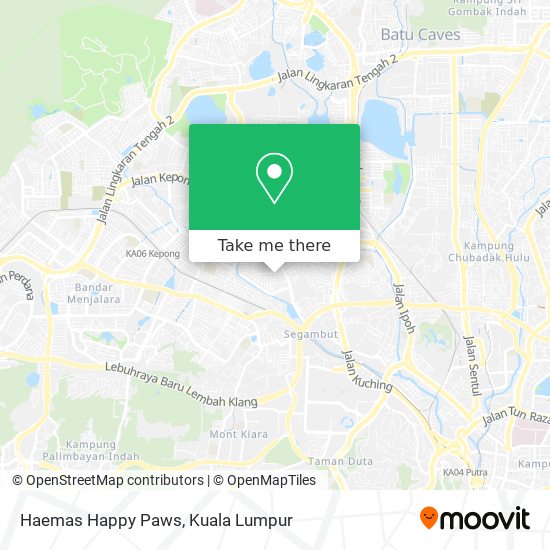 Haemas Happy Paws map