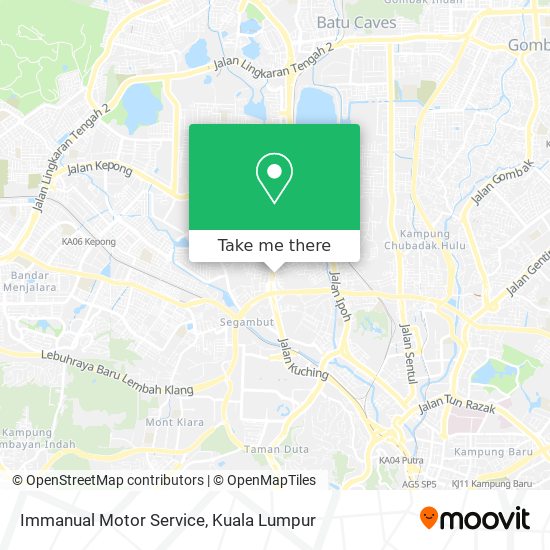 Immanual Motor Service map