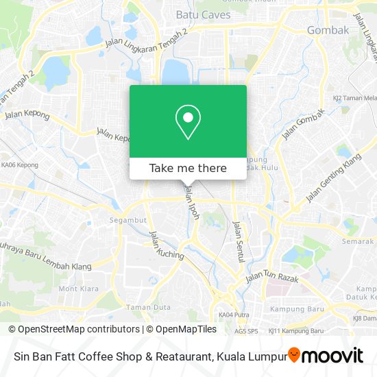 Sin Ban Fatt Coffee Shop & Reataurant map