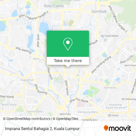 Impiana Sentul Bahagia 2 map