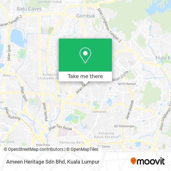 Ameen Heritage Sdn Bhd map