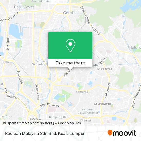 Redloan Malaysia Sdn Bhd map