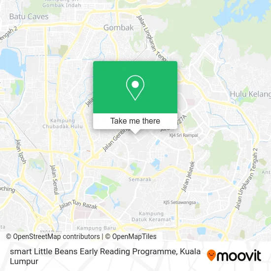 smart Little Beans Early Reading Programme map