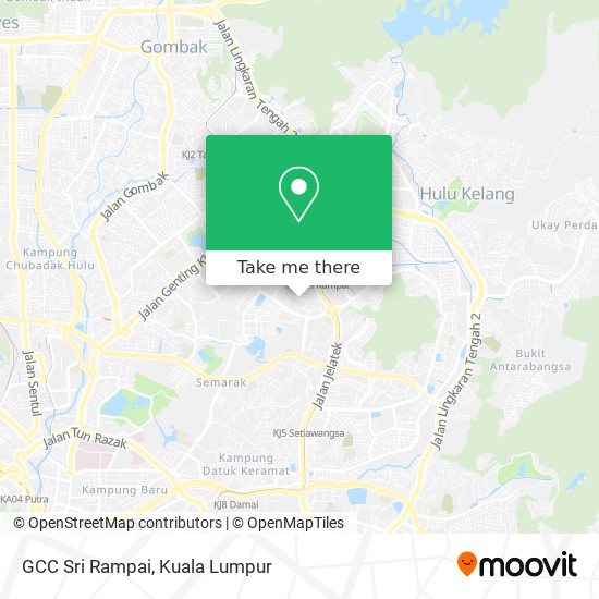 GCC Sri Rampai map