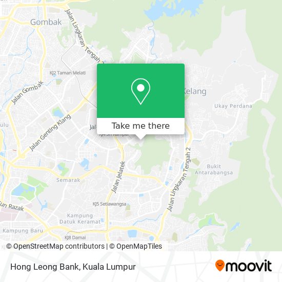 Hong Leong Bank map