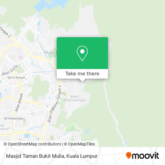 Masjid Taman Bukit Mulia map