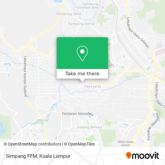 Peta Simpang FFM