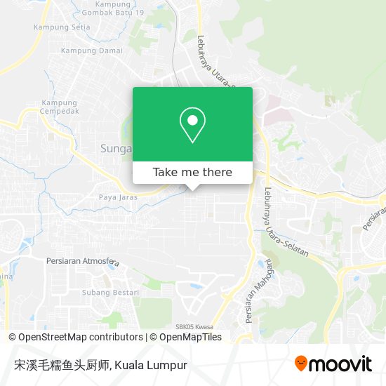宋溪毛糯鱼头厨师 map