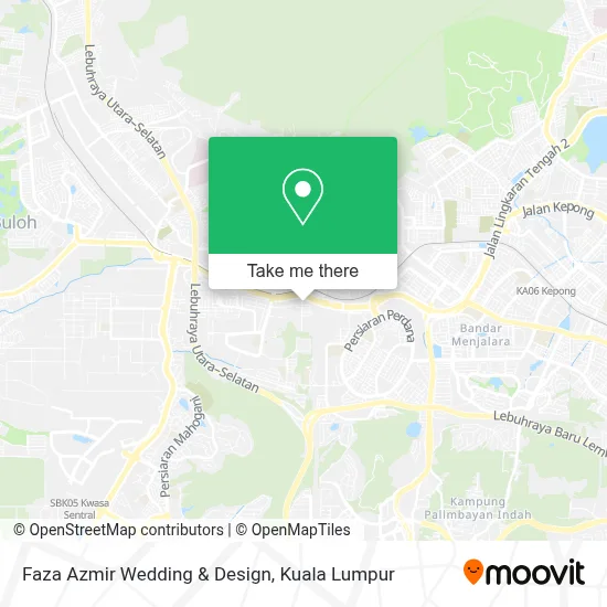 Faza Azmir Wedding & Design map