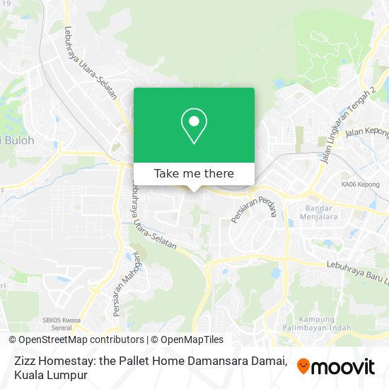 Peta Zizz Homestay: the Pallet Home Damansara Damai
