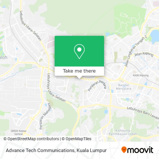 Advance Tech Communications map