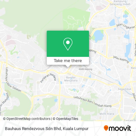 Bauhaus Rendezvous Sdn Bhd map