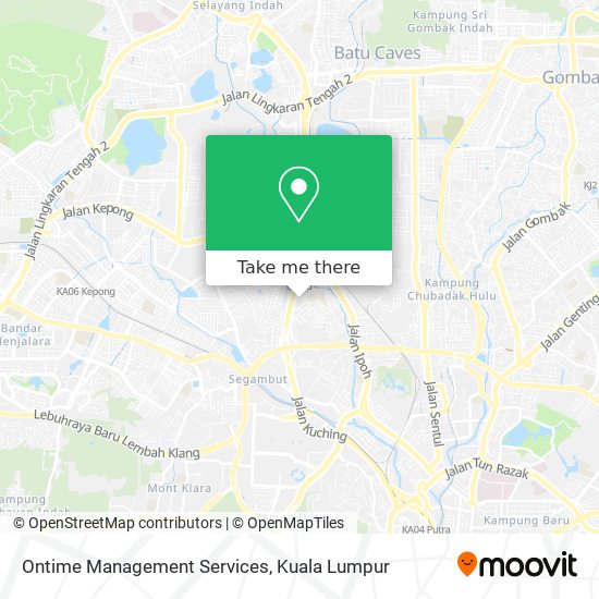 Ontime Management Services map