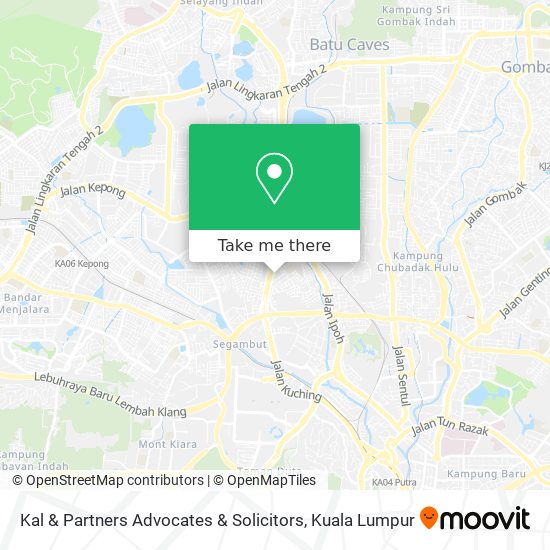 Kal & Partners Advocates & Solicitors map