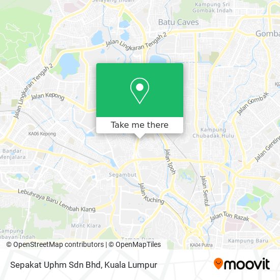 Peta Sepakat Uphm Sdn Bhd