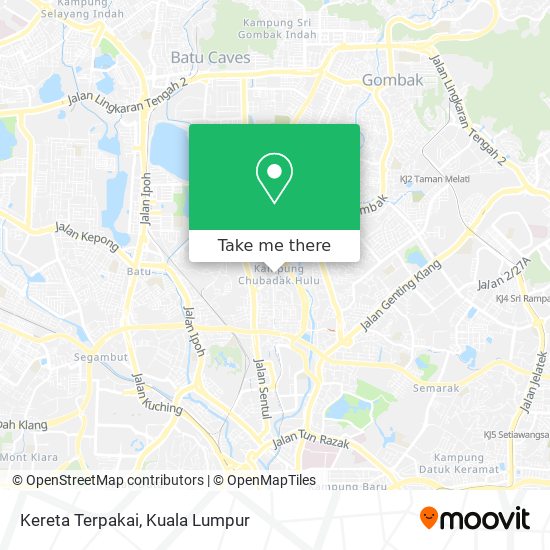 Kereta Terpakai map