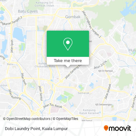 Dobi Laundry Point map