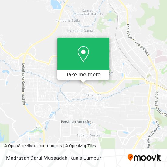 Peta Madrasah Darul Musaadah