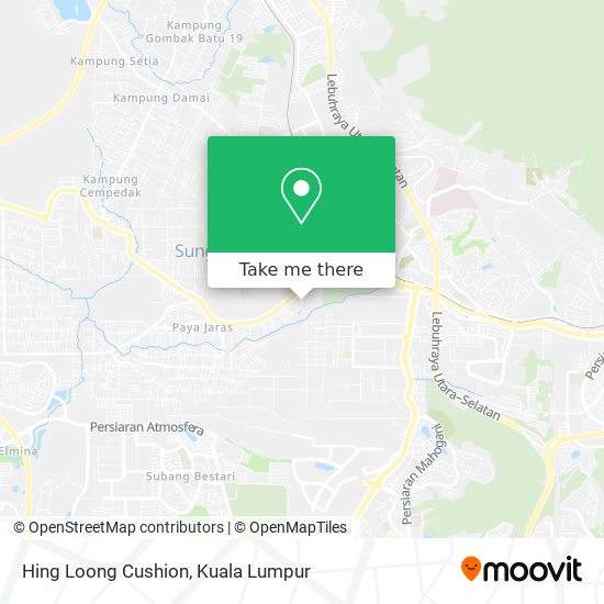 Hing Loong Cushion map