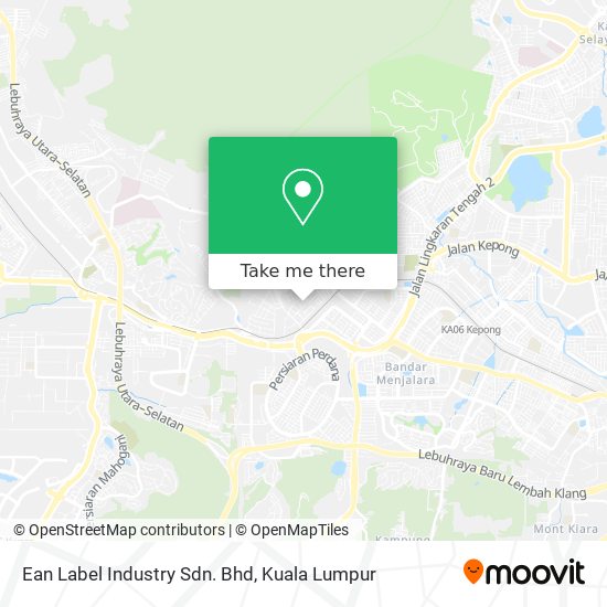 Ean Label Industry Sdn. Bhd map